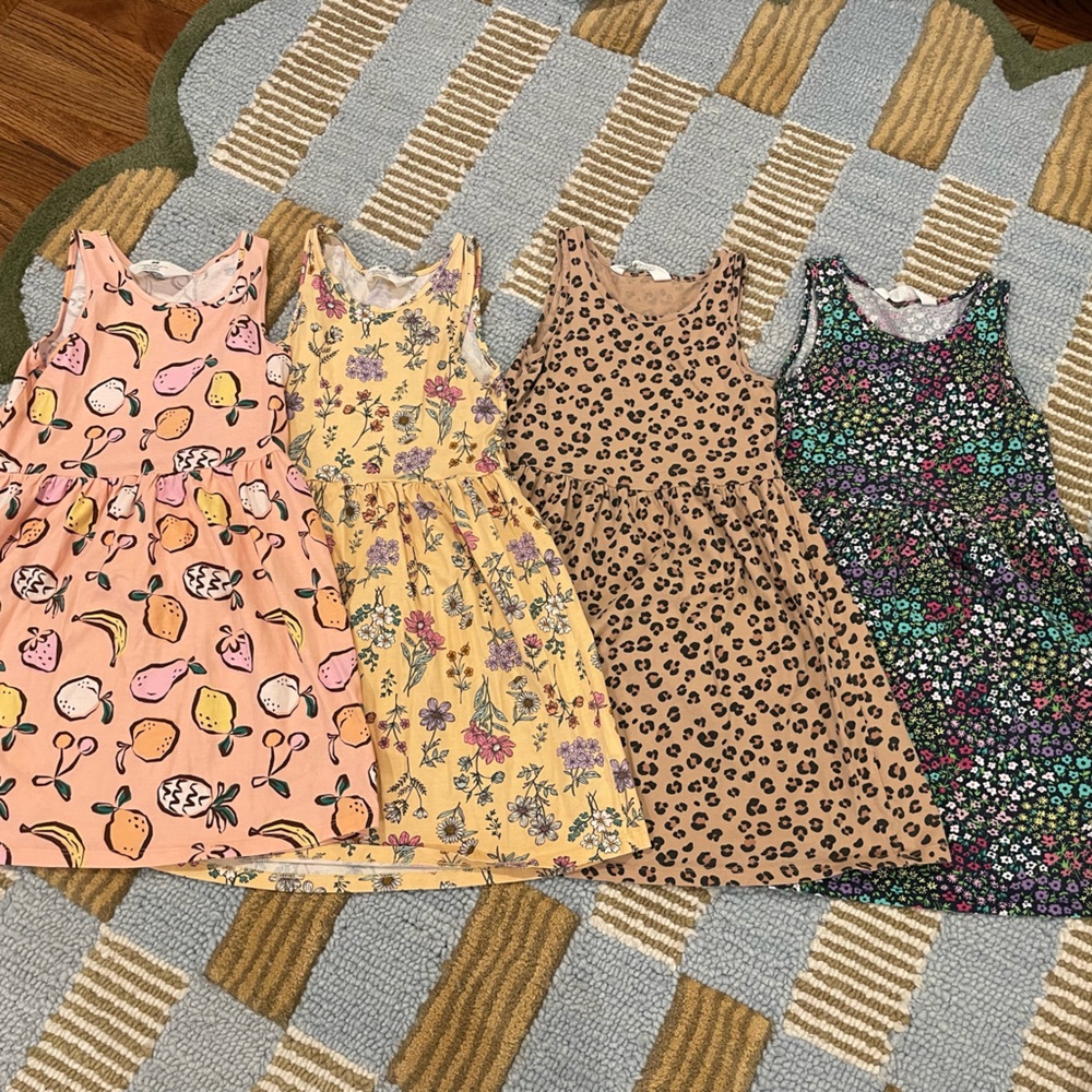 Lot of 4 H&M sundresses